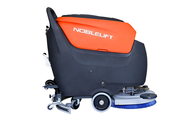 Толкательные поломойки Noblelift Поломоечная машина NB530 (АКБ Литий 50Ач), объем бака для чистой воды 50 л, площадь уборки макс 1800 м2, время работы 4 ч