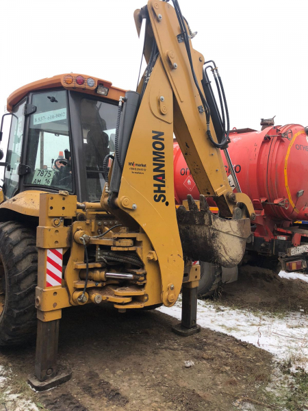 SHANMON 388 Экскаватор-погрузчик HV Market