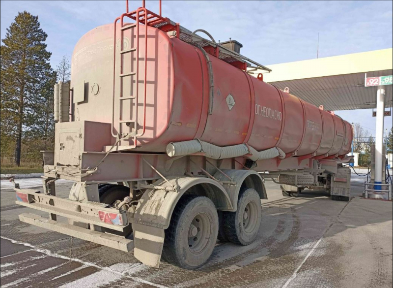Специализированный, полуприцеп-цистерна УСТ 94657L-A2-06 HV Market