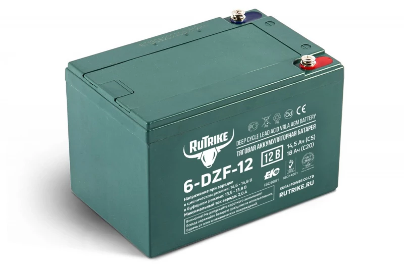 Тяговый аккумулятор RuTrike 6-DZF-12 (12V13A/H C3) HV Market