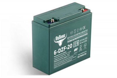 Тяговый аккумулятор RuTrike 6-DZF-20 (12V20A/H C2) HV Market