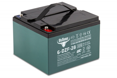 Тяговый аккумулятор RuTrike 6-DZF-28 (12V28A/H C3) HV Market