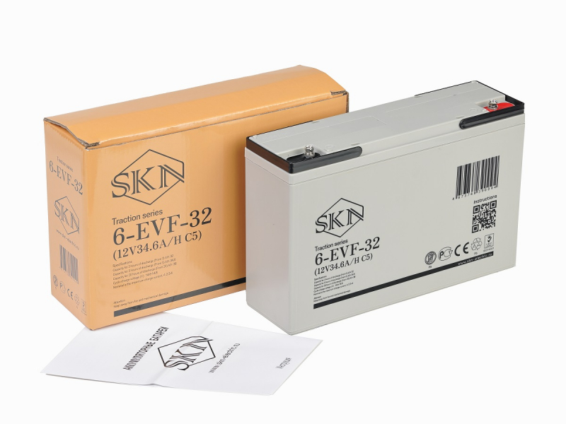 Тяговый аккумулятор SKN 6-EVF-32 (12V34.6A/H C5) HV Market