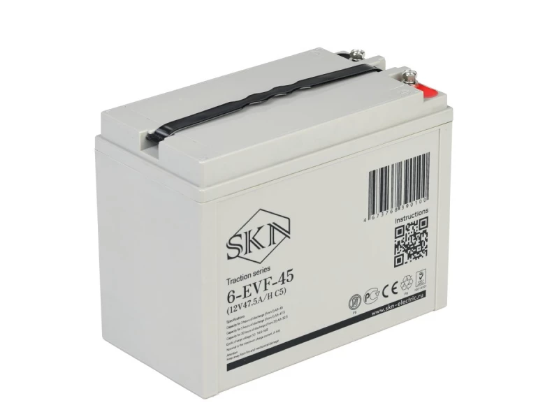 Тяговый аккумулятор SKN 6-EVF-45 (12V47.5A/H C5) HV Market