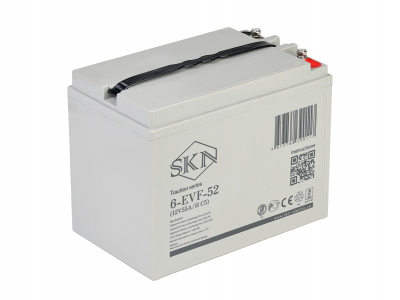 Тяговый аккумулятор SKN 6-EVF-52 (12V55A/H C5) HV Market