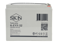 Тяговый аккумулятор SKN 6-EVF-52 (12V55A/H C5) HV Market