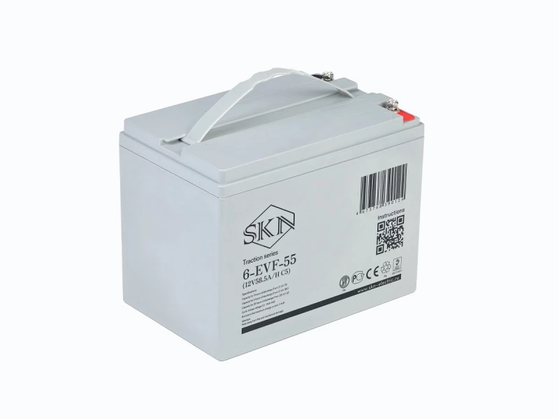 Тяговый аккумулятор SKN 6-EVF-55 (12V58.5A/H C5) HV Market