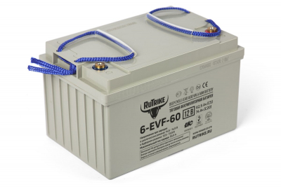 Тяговый аккумулятор RuTrike 6-EVF-60 (12V60A/H C3) HV Market