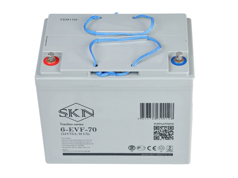 Тяговый аккумулятор SKN 6-EVF-70 (12V73A/H C5) HV Market