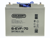 Тяговый аккумулятор Gelbert 6-EVF-70 (12V73A/H C5) HV Market