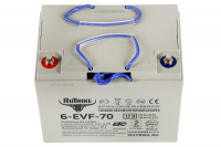 Тяговый аккумулятор RuTrike 6-EVF-70 (12V70A/H C3) HV Market