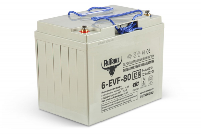 Тяговый аккумулятор RuTrike 6-EVF-80 (12V80A/H C3) HV Market