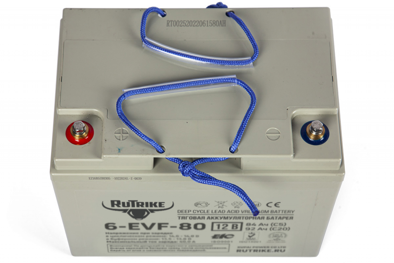 Тяговый аккумулятор RuTrike 6-EVF-80 (12V80A/H C3) HV Market