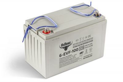 Тяговый аккумулятор RuTrike 6-EVF-100 (12V100A/H C3) HV Market