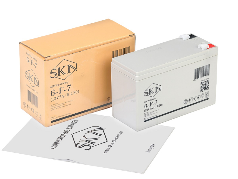 Аккумулятор для ИБП SKN 6-F-7 (12V7A/H C20) HV Market