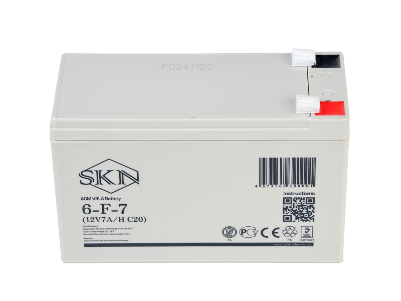 Аккумулятор для ИБП SKN 6-F-7 (12V7A/H C20) HV Market