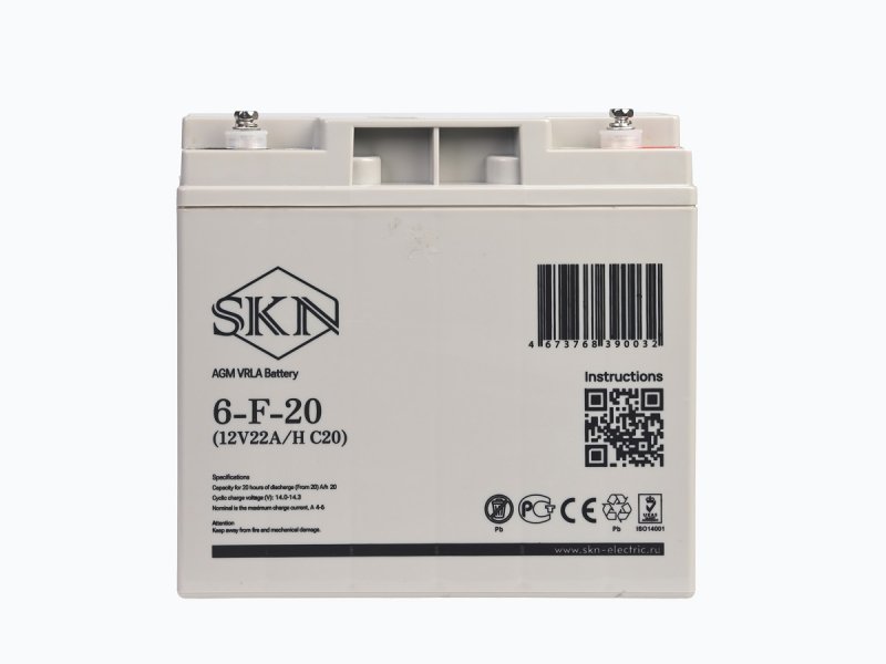 Аккумулятор для ИБП SKN 6-F-20 (12V20A/H C20) HV Market