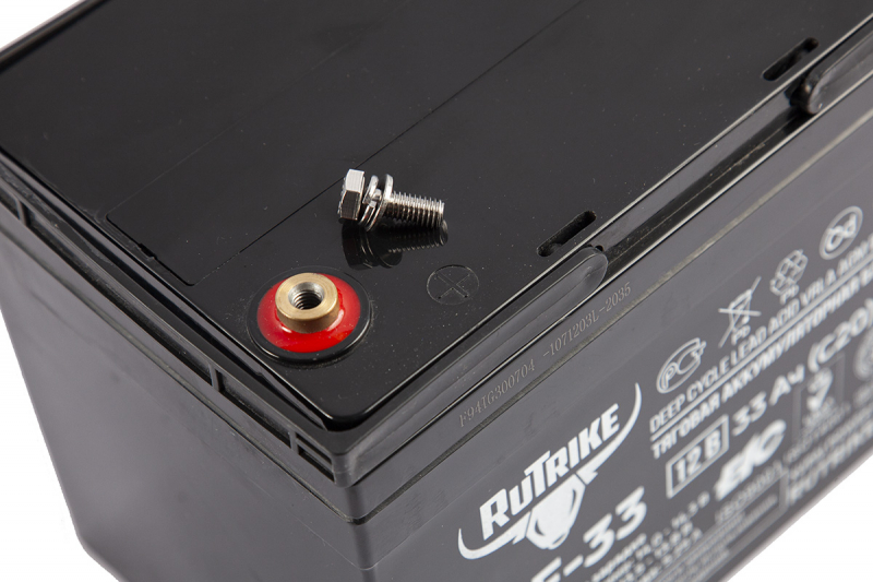 Аккумулятор RuTrike 6-F-33 (12V33A/H C20) HV Market