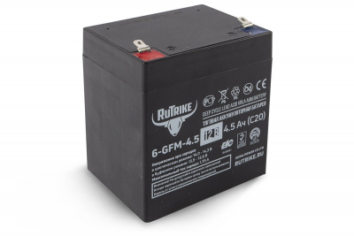 Аккумуляторная батарея RuTrike 6-GFM-4,5 (12V4,5A/H C20) HV Market
