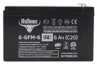 Тяговый аккумулятор RuTrike 6-GFM-6 (12V6A/H C20) HV Market