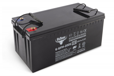 Тяговый аккумулятор RuTrike 6-GFM-200 (12V200A/H C20) HV Market
