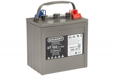 Тяговый WET аккумулятор Gelbert DT106 (T-105) 6V185A/H C5 HV Market