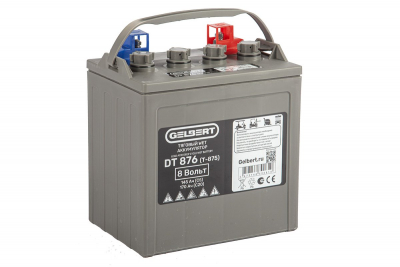 Тяговый WET аккумулятор Gelbert DT876 (T-875) 8V145A/H C5 HV Market
