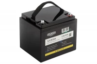Литиевый тяговый аккумулятор Gelbert LiFePO4 (12V/50Ah/50A/600Wh) [6-GFM-38] HV Market