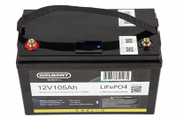 Литиевый тяговый аккумулятор Gelbert LiFePO4 (12V/105Ah/100А/1,260Wh) [ 6-EVF-100] Bluetooth HV Market