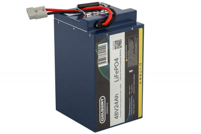 Литиевый тяговый аккумулятор Gelbert LiFePO4 (48V/24Ah/30А/1,152Wh) BT/Display HV Market
