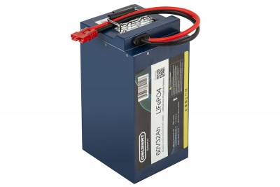 Литиевый тяговый аккумулятор Gelbert LiFePO4 (60V/32Ah/50A/1,920Wh) BT/Display HV Market