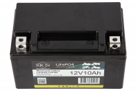 Аккумулятор для мототехники SKN LiFePO4 YTZ10S (12V/10Ah/190A) [UTZ10S, CT 1210.1, MT 12-10] HV Market