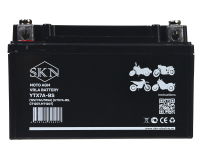 Аккумулятор стартерный для мототехники SKN YTX7A-BS (12V/7Ah/105A) [UTX7A-BS, CT 1207, MT 1207] HV Market