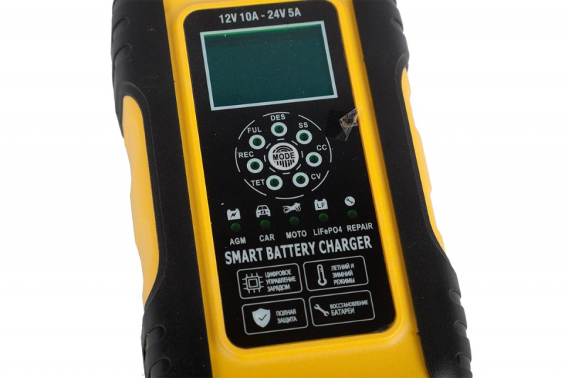 Зарядное устройство SKN ZYX-J50 12V 10A, 24V 5A (6Ah-180Ah) [AGM, GEL, SLA, WET, LI, CA] HV Market