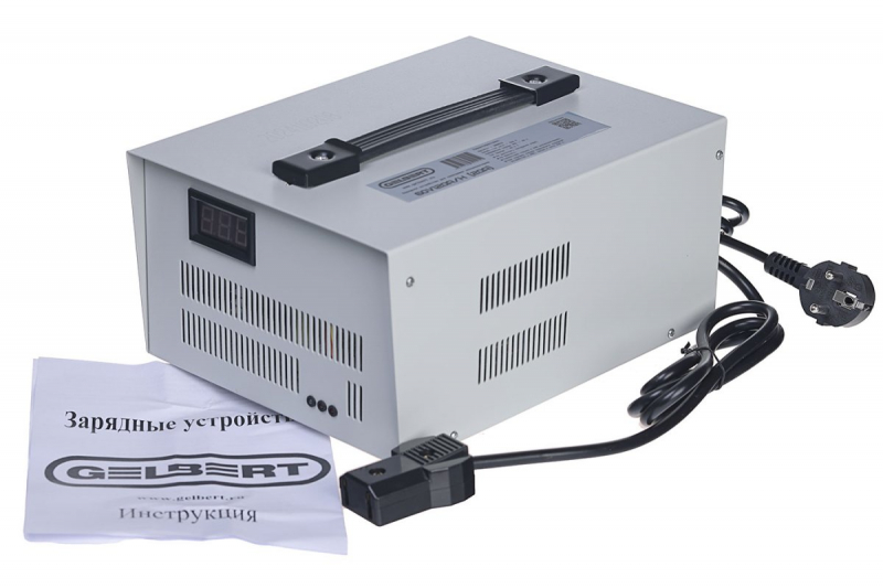 Зарядное устройство Gelbert для свинцовых аккумуляторов 60V120A/Н (20А) HV Market
