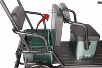 Электротрицикл Wanshida NIPLA 500 60V 1000Вт Черно-зеленый HV Market