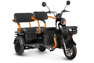 Электротрицикл Rutrike Gelbert Beta 48V/60V 800Вт Черный HV Market