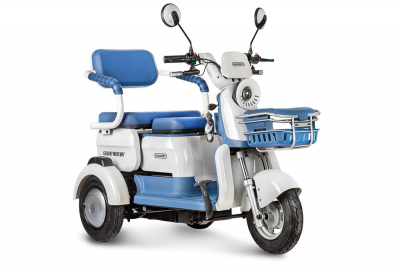 Электротрицикл Rutrike Gelbert Mercury 48V/60V 650Вт Синий HV Market