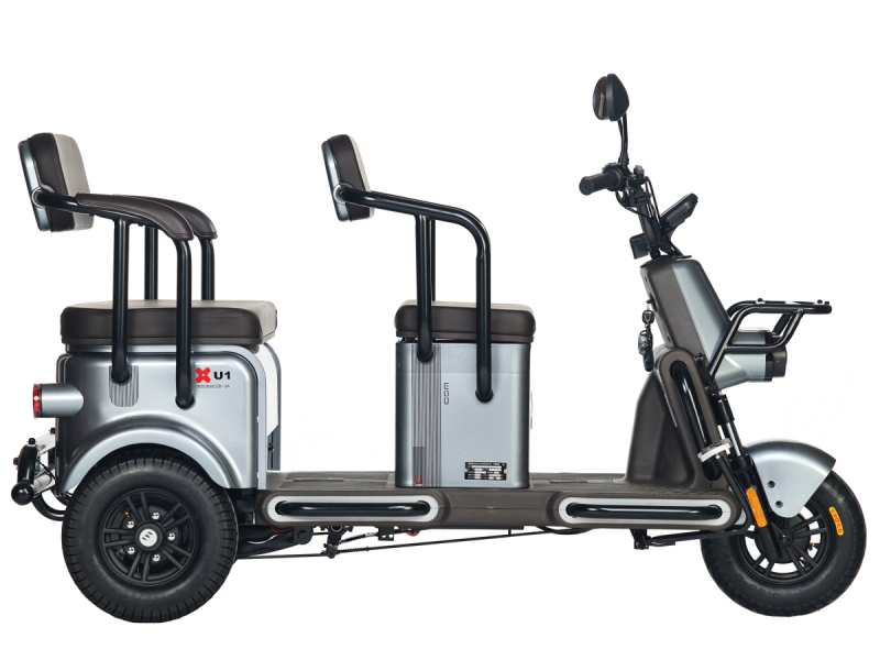 Электротрицикл Wanshida U1-X 60V 800Вт Молочно-белый HV Market