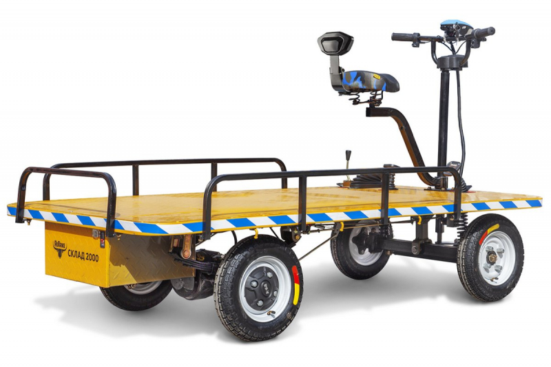 Платформенная тележка электрическая RuTrike СКЛАД 2000 HV Market