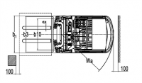 Электрический вилочный погрузчик FE3D16N Duplex mast (Свинц-кислот 560Ач, FFL, В-3000мм) HV Market