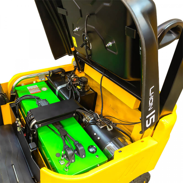 Электропогрузчик CPD15L1 (1500 кг, 4,8 м, li-ion 48В / 360Ач) SMARTLIFT HV Market