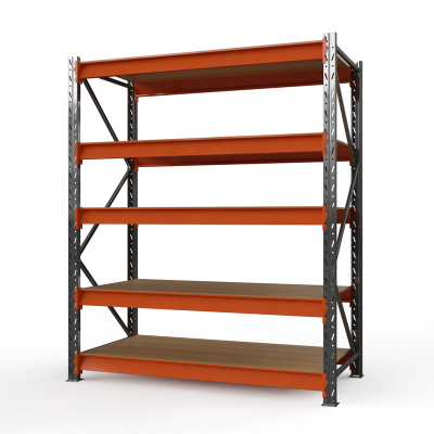 Стеллаж металлический ОПТИМА, 2500х1530х785 мм. Полки: 5 шт. фанера HV Market