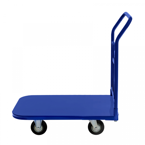 Тележка платформенная ТПТ (г/п 500 кг, 900x600 мм, колеса черная резина 200 мм) HV Market