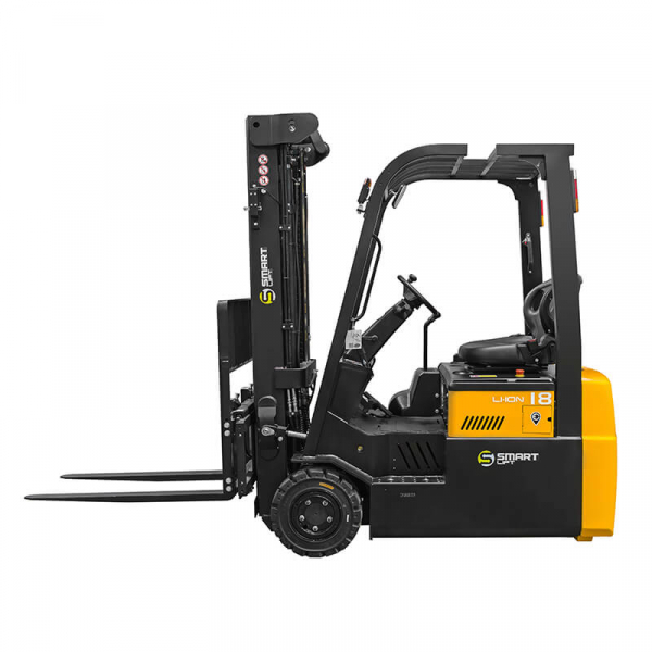 Электропогрузчик трёхопорный CPD18TVL (1800 кг, 5,5 м, li-ion 80В / 150Ач) SMARTLIFT