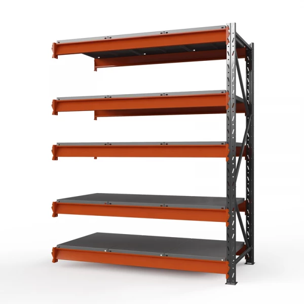 Секция приставная стеллажа металлического ОПТИМА, 3500х2500х785 мм. Полки: 5 шт. метал. HV Market