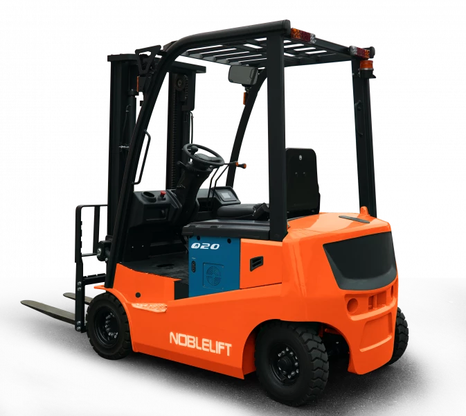 Электрический вилочный погрузчик Noblelift FE4P20QC Duplex mast (Свинц-кислот 360Ач, FFL, В-4000мм), высота подъема 4000 мм, грузоподъемность 2000 кг, ширина вил 100 мм