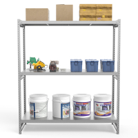 Стеллаж грузовой СГ Ультра (2000х2100х500) 3 яруса, цинк HV Market