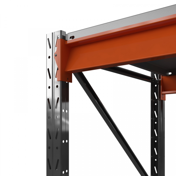 Стеллаж металлический ОПТИМА, 3000х2500х785 мм. Полки: 3 шт. метал. HV Market