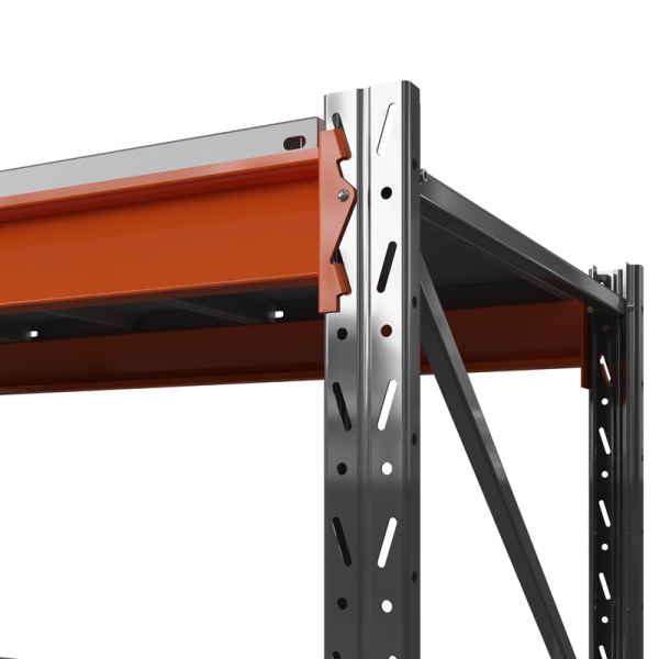 Стеллаж металлический ОПТИМА, 3500х2500х785 мм. Полки: 4 шт. метал. HV Market